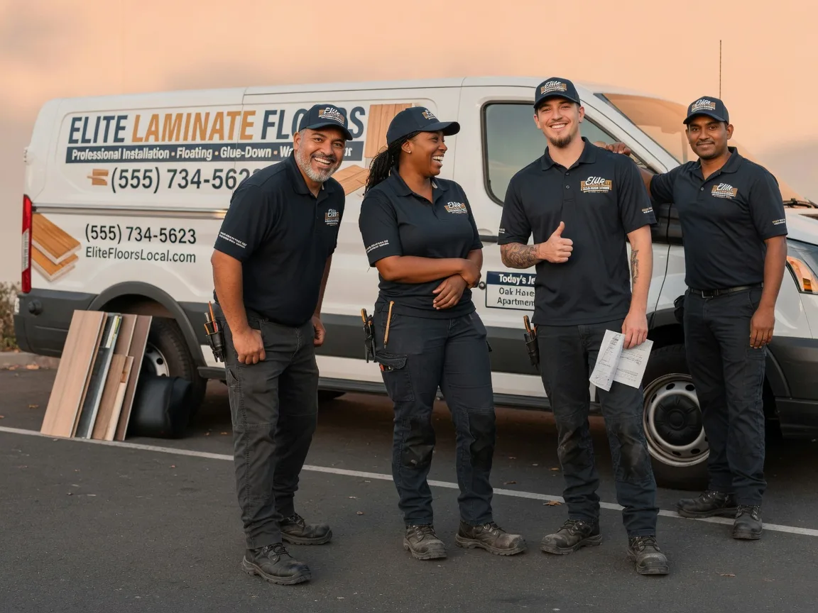Laminate flooring installation company in Walters, OK